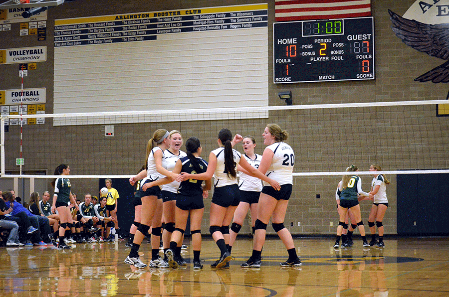 Enthusiasm was high for players and crowd alike at the match against Redmond.