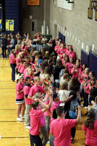 On September 2nd, Link Crew welcomes incoming freshman to Arlington High School. 