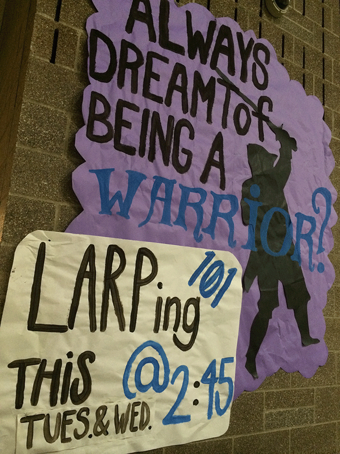 AHS Leadership presents the first ever LARP war after school.