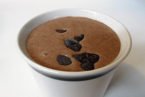 Chocolate, Peanut Butter and Banana Breakfast Smoothie