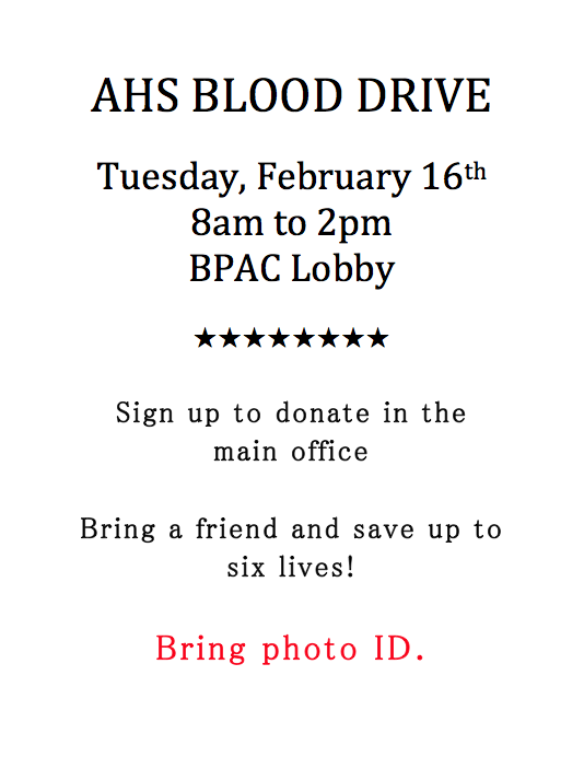 Donate+to+Save+a+Life%3A+Blood+Drive+Headed+to+Arlington+High+School