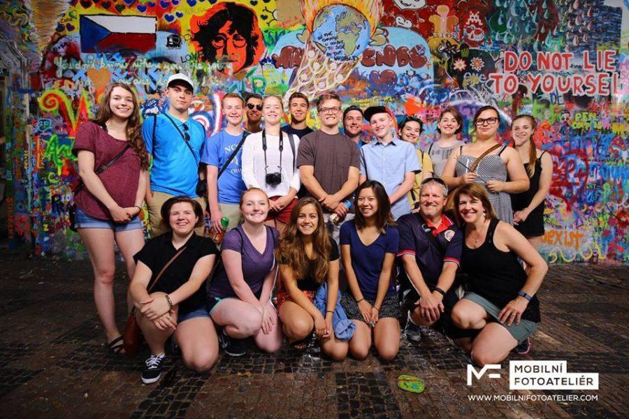 Herr Mendro takes a group of AHS students to Germany every two years. In the Summer of 2016, they visited Stuttgart, Berlin, and Prague. 