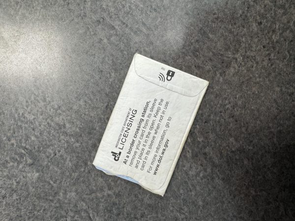 Washignton State License card holder.