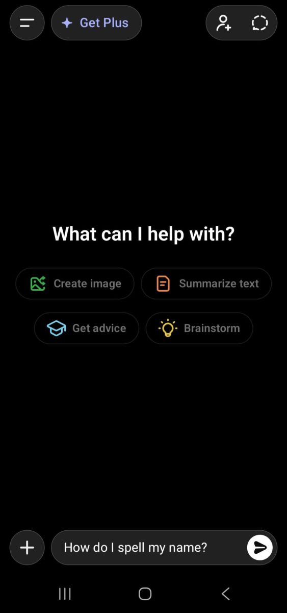 Someone asks Chat GPT a simple, personal question. A question that AI should not know the answer to.