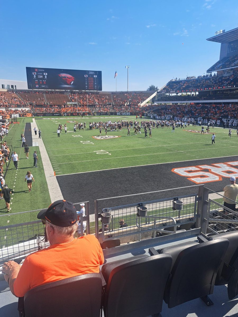 Picture of Reser Stadium home of the Oregon State Beavers during the 2024 season.