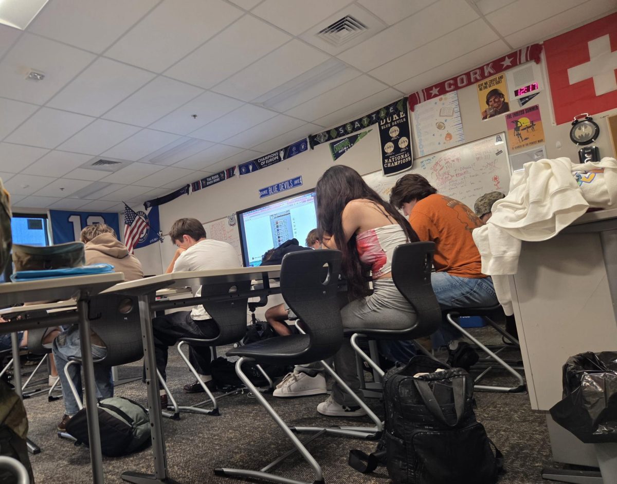 Kids in a classroom OFF their Phones